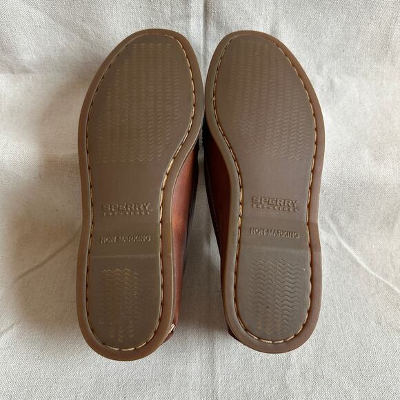 Sperry Top-Sider Avery Kiltie Brown Penny Loafer Womens Size 7 - Picture 4 of 7